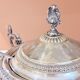 Antique Silver Cup, Swedish Nickel Silver Sugar Sprinkler with Spoon Östberg