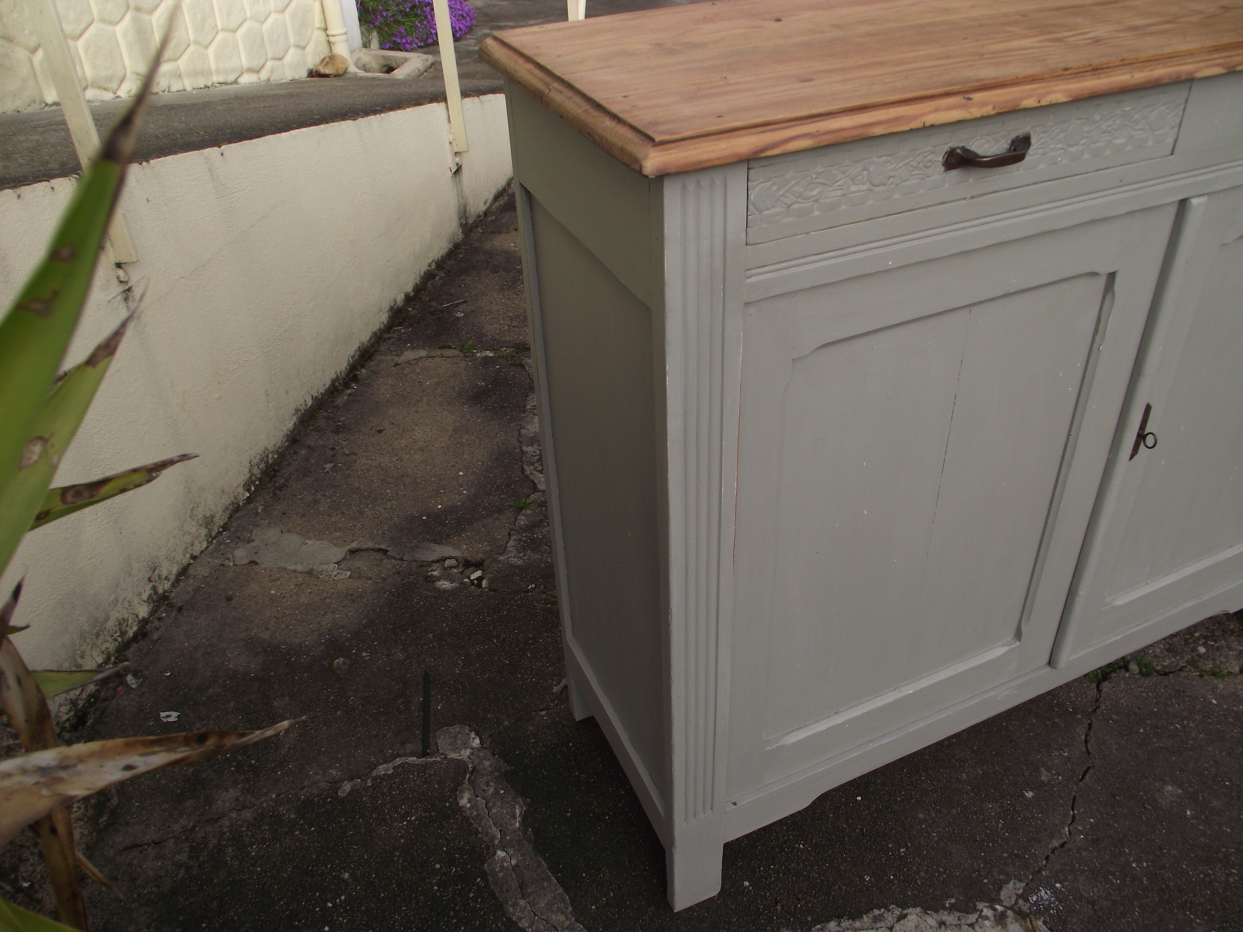 Parisian buffet painted art deco