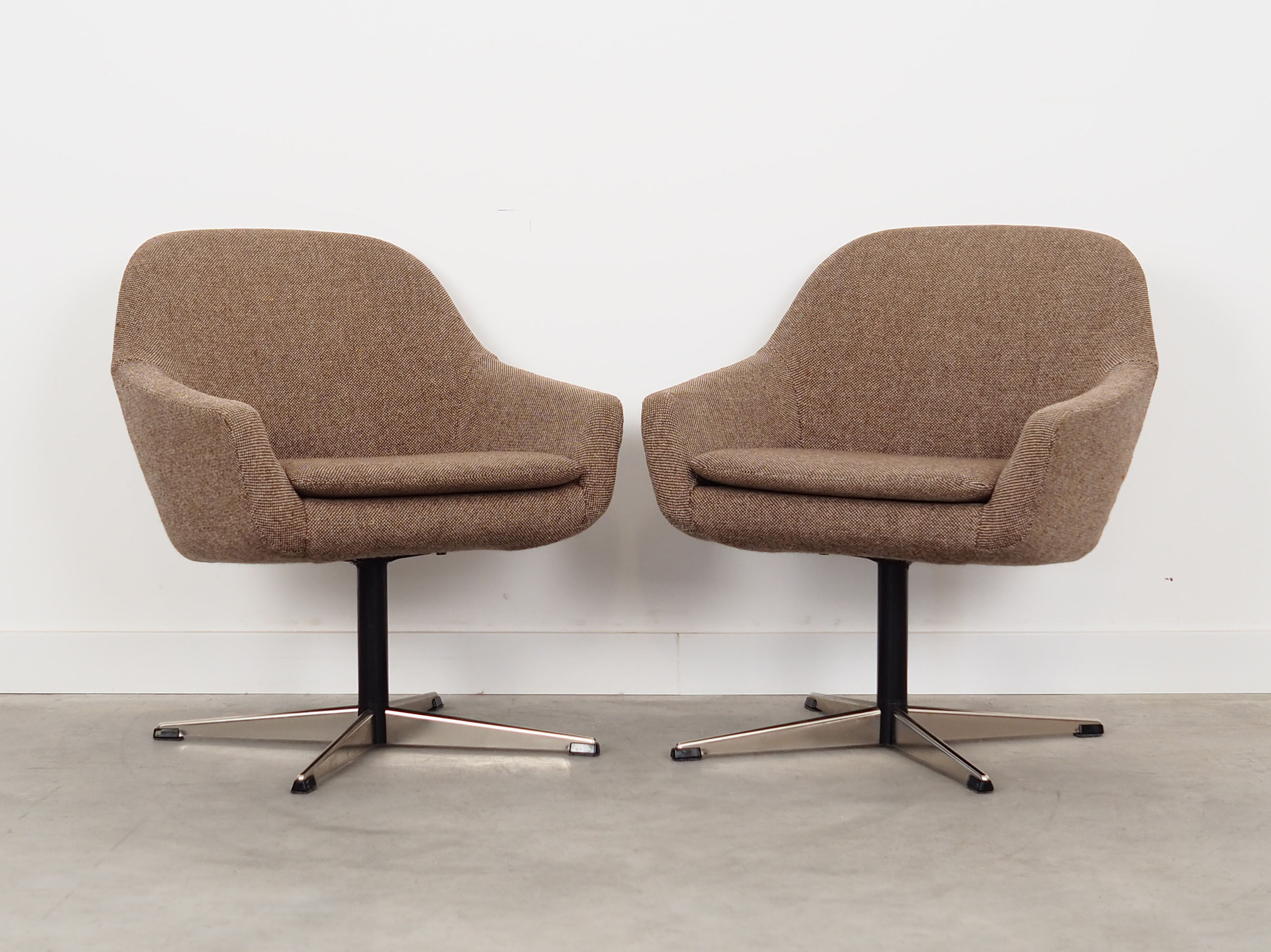 Fauteuil pivotant, design danois, années 1970, production: Danemark