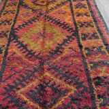 Berber rug Moroccan vintage Atlas