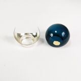 Space age crystal ashtray, Quist, Germany, 1970s.