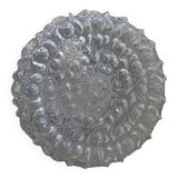 Molded glass ceiling light