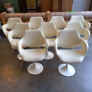 Set de 9 chaises années