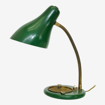 Green and gold lamp from the 50s.