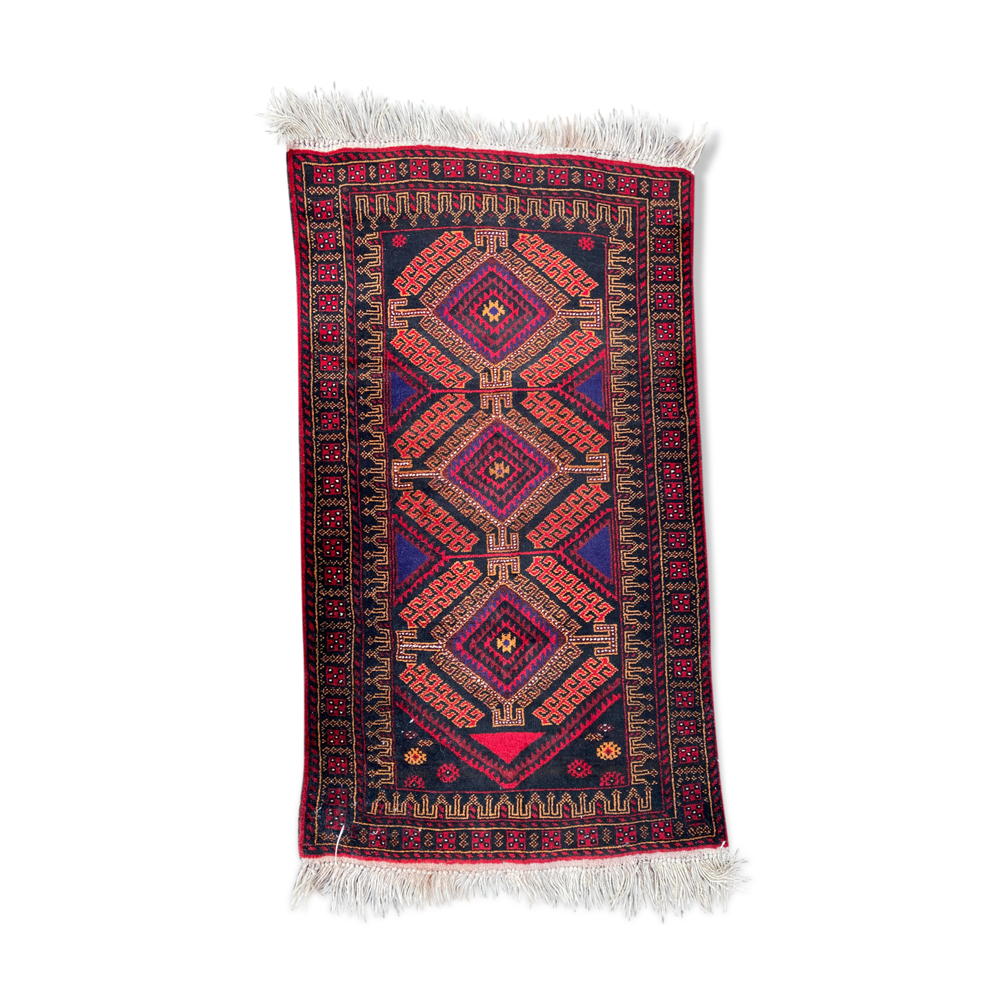 Old carpet 85 x 141 cm