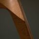 Lot de 3 chaises italiennes à dossier courbé en bois
