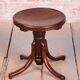 Art Deco Piano Swivel Stool in Beech from Thonet, Czech, 1930s