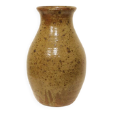 Important pyrite stoneware vase by Guy Baudat (1938-2019)