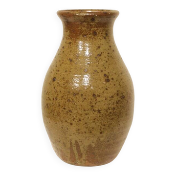 Important vase en grès pyrité de Guy Baudat (1938-2019)