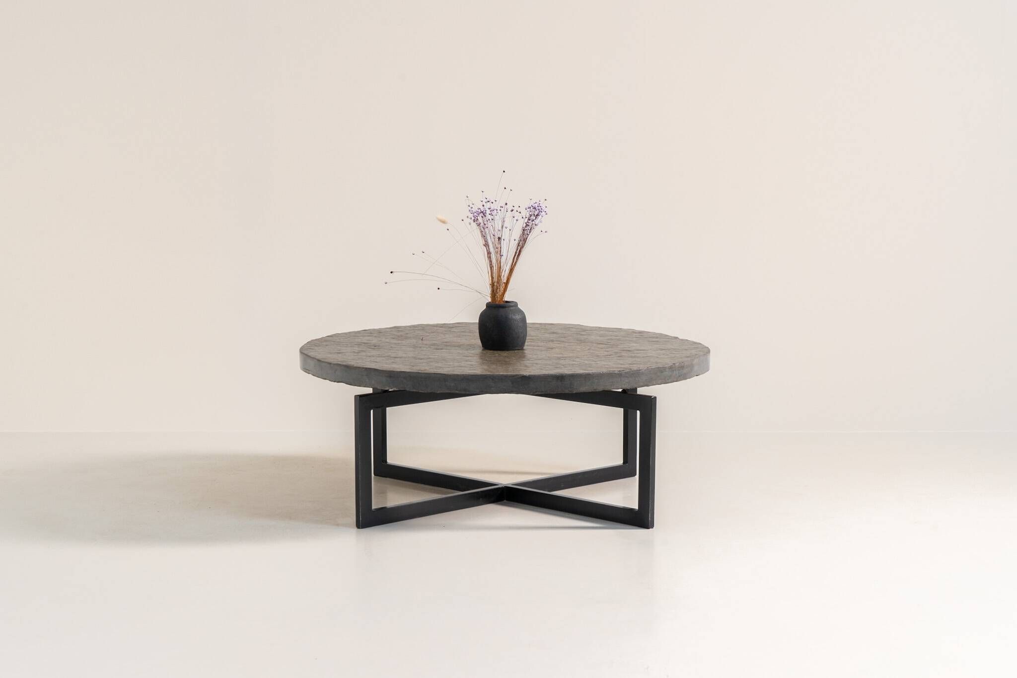 Table basse en ardoise norvégienne