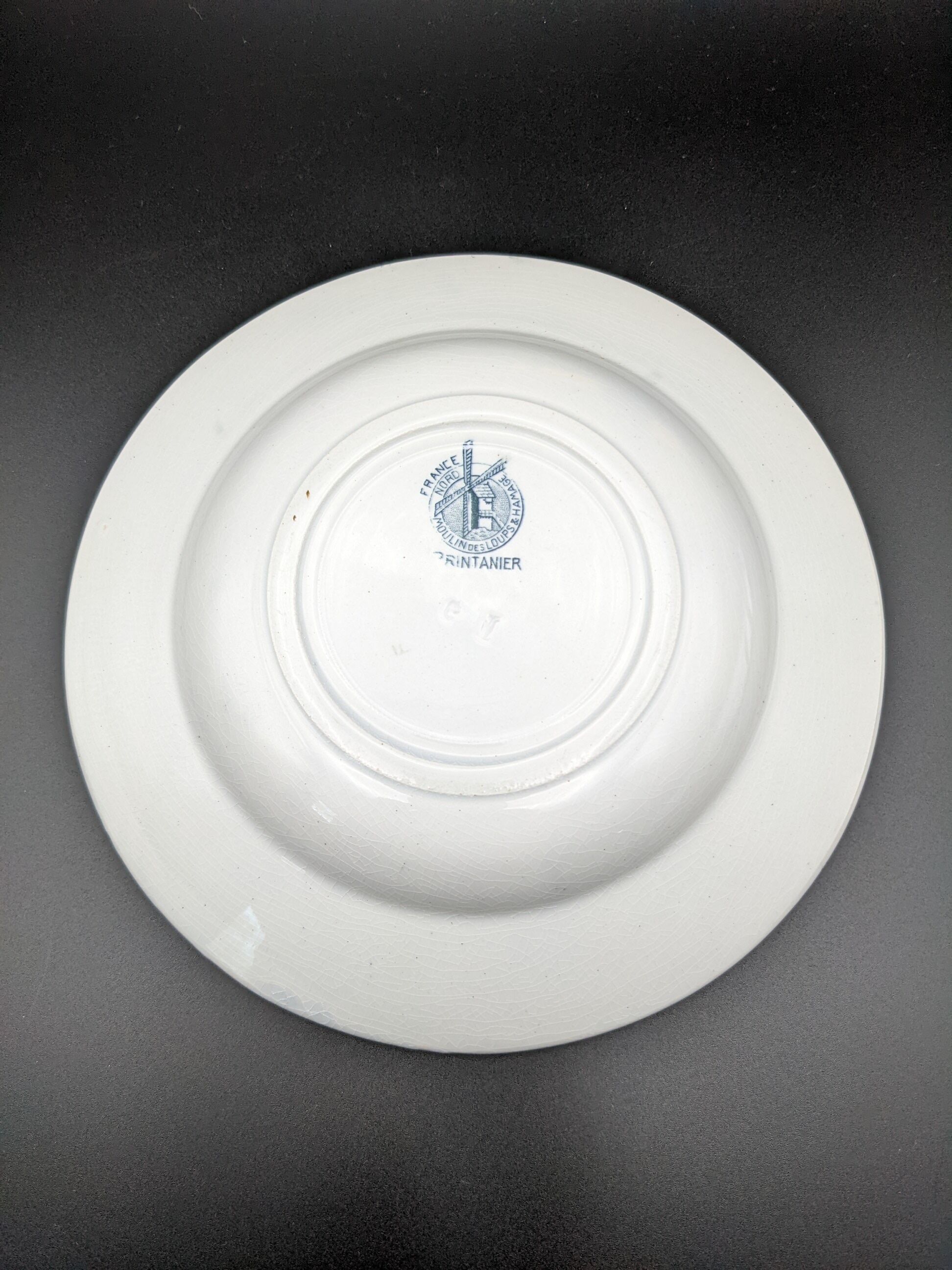 3 hollow plates iron earth Moulin des Loups Hamage Spring