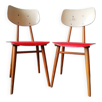 Set of 2 chair Ton (Thonet)ex Czechoslovakia, 1960