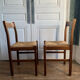 Paire de chaises Vintage