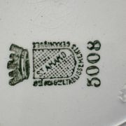 4 assiettes plates St Amand terre de fer