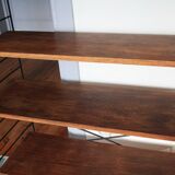 Etagère en bois et métal