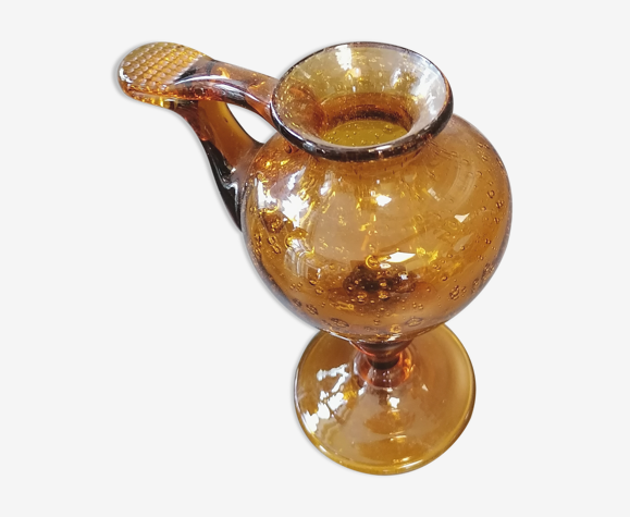 Lampe à huile verre bulle de Biot