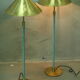 Pair of mid century lamps, 1970's