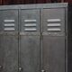 Restored industrial cloakroom