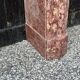 Louis XIV Style Fireplace In Purplish Brocatelle Marble Circa 1880