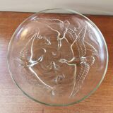 Art deco cup in pressed glass paste