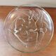 Art deco cup in pressed glass paste