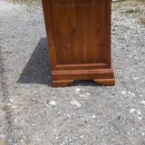 Cherry wood chest of drawers with 4 drawers