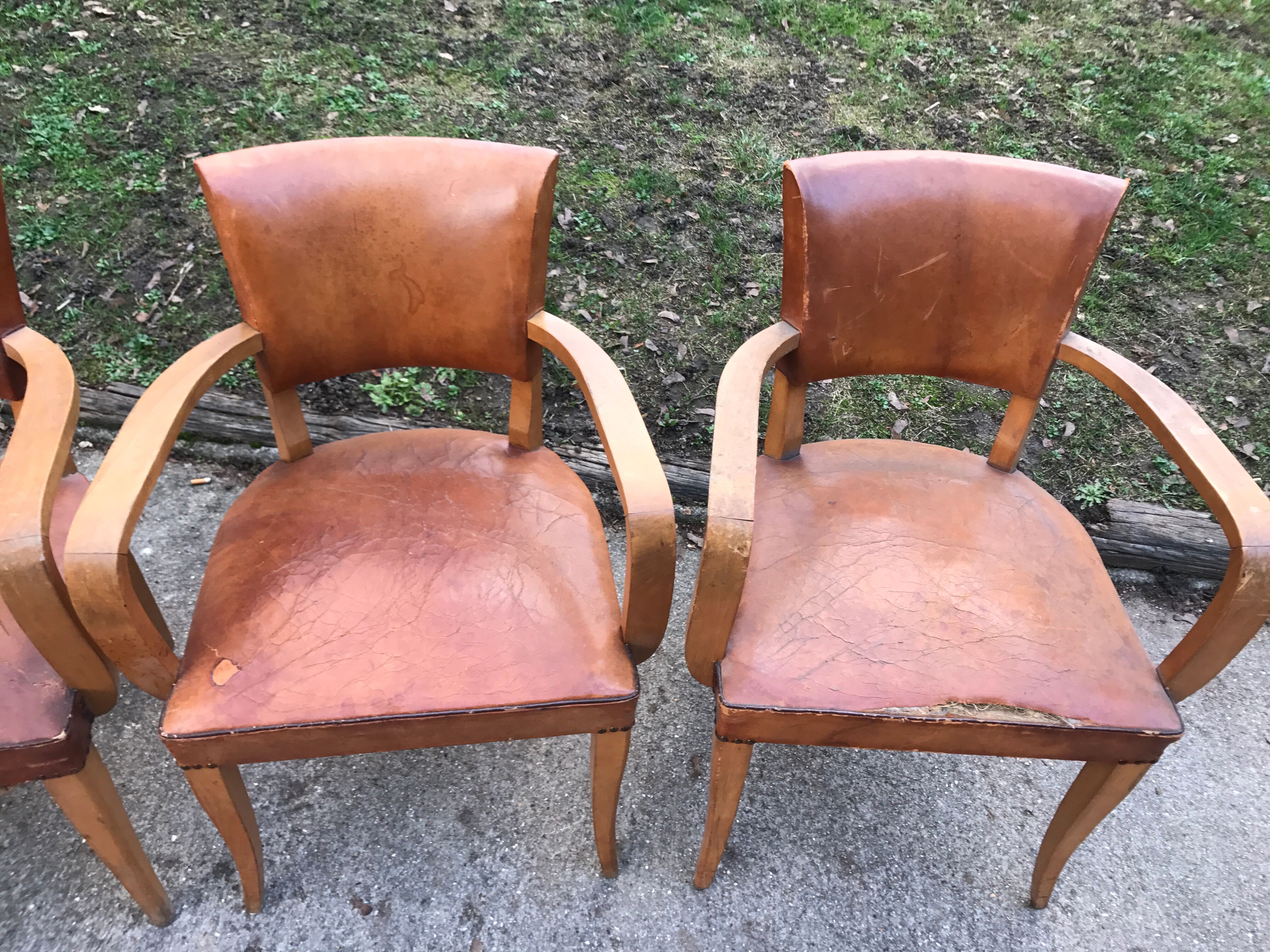 Four armchairs bridges 1930