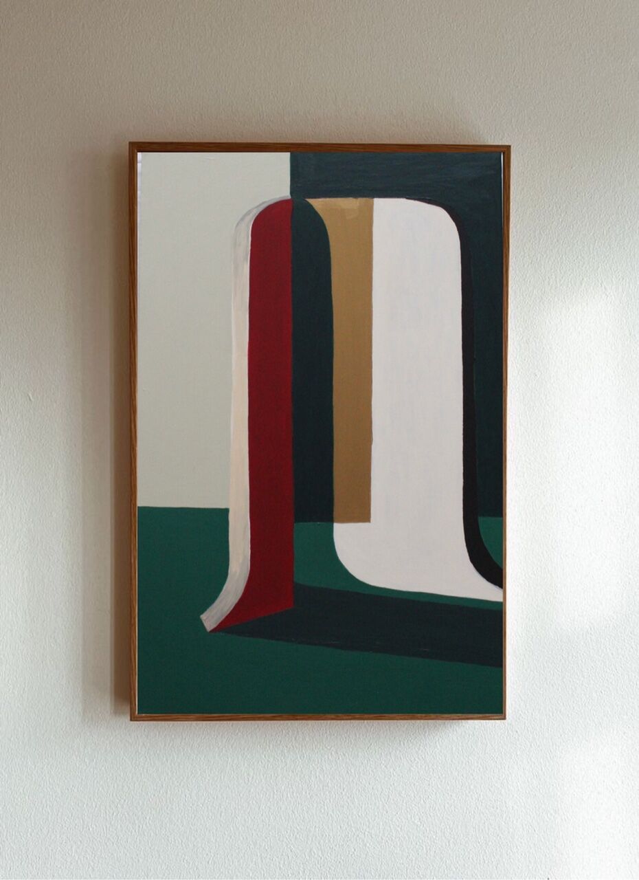 Contemporary art signed "perspective"