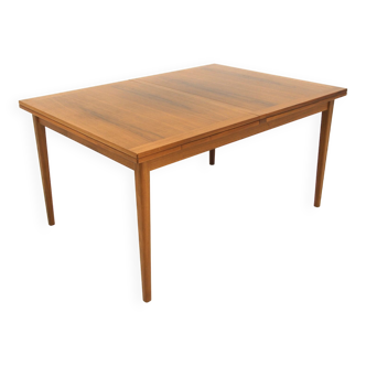 Table de salle à manger en teck, Skaraborgs Möbelindustri, Tibro, Suède, 1960