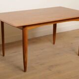 Vintage dining table | teak | extendable