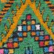 Unique handmade Berber rug 3x2 m