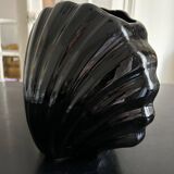 ceramic shell vase 1980