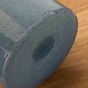 Vintage Murano blown glass roll vase – 1970s