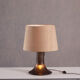 Vintage Murano glass table lamp by Peill & Putzler, Germany 1970s