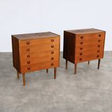 Commode vintage | teck | années 1960 | danois
