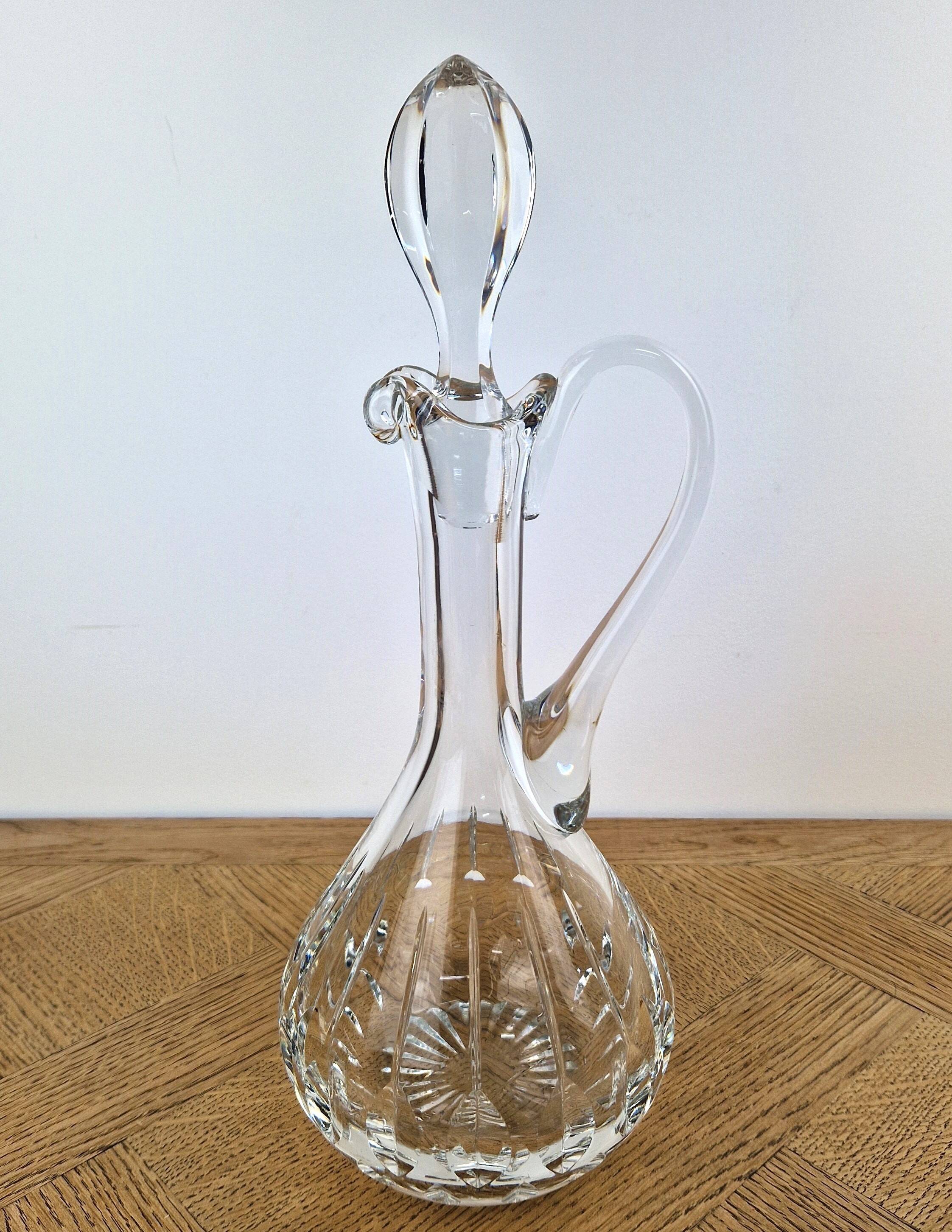 Vintage crystal jug