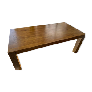 table de salle manger campagne en bois massif