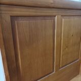 Wooden headboard