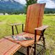 Rattan lounge chair from the 1950s