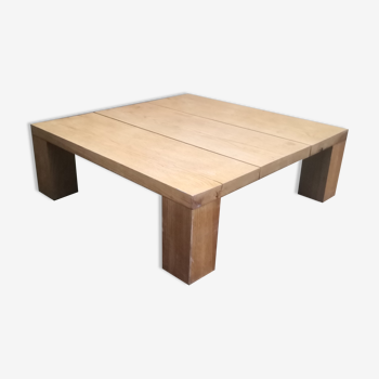 Oak coffee table