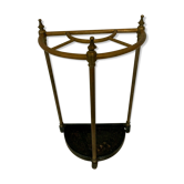 Umbrella door in brass and cast iron XX century