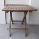 Table basse pliante en bois