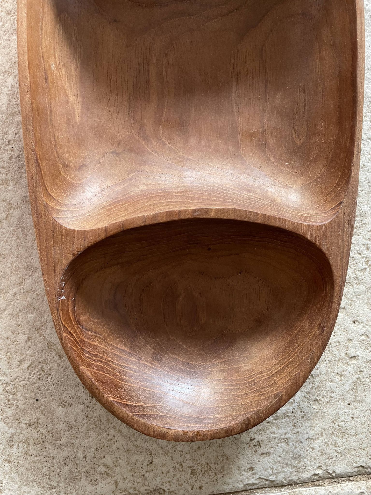 Plateau en bois vintage 41,5cm