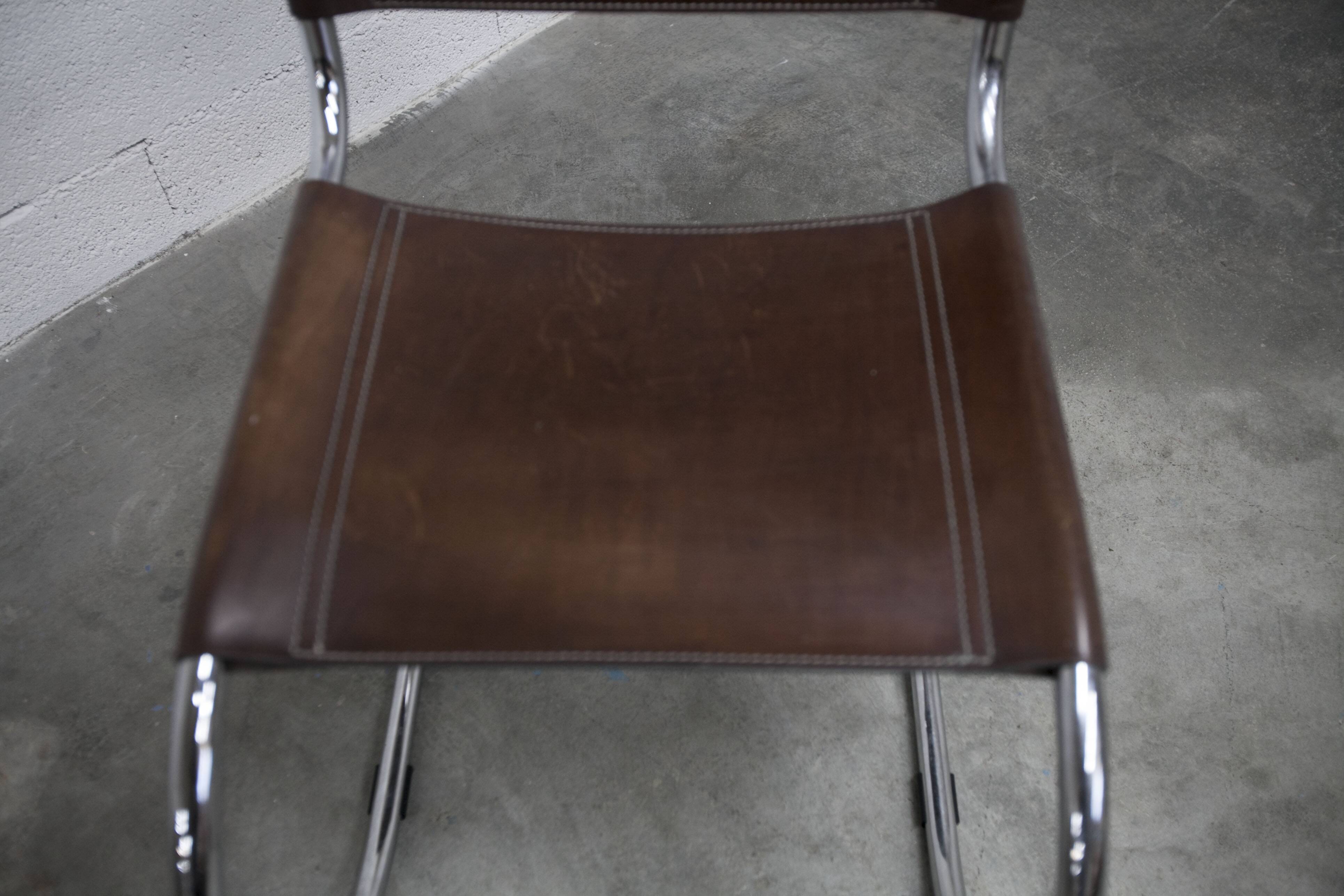 Mies Van Der Rohe MR10 chair 1970 new stamps