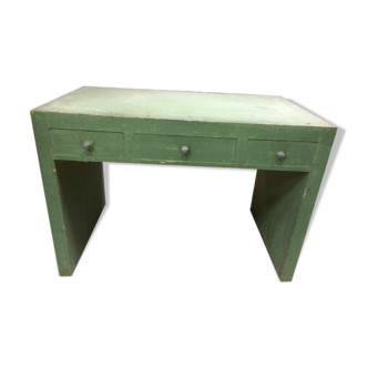 Painted wooden desk