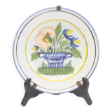 Antique plate in faience, 19th