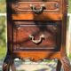 little Louis XV style flying table in rosewood, 19th century