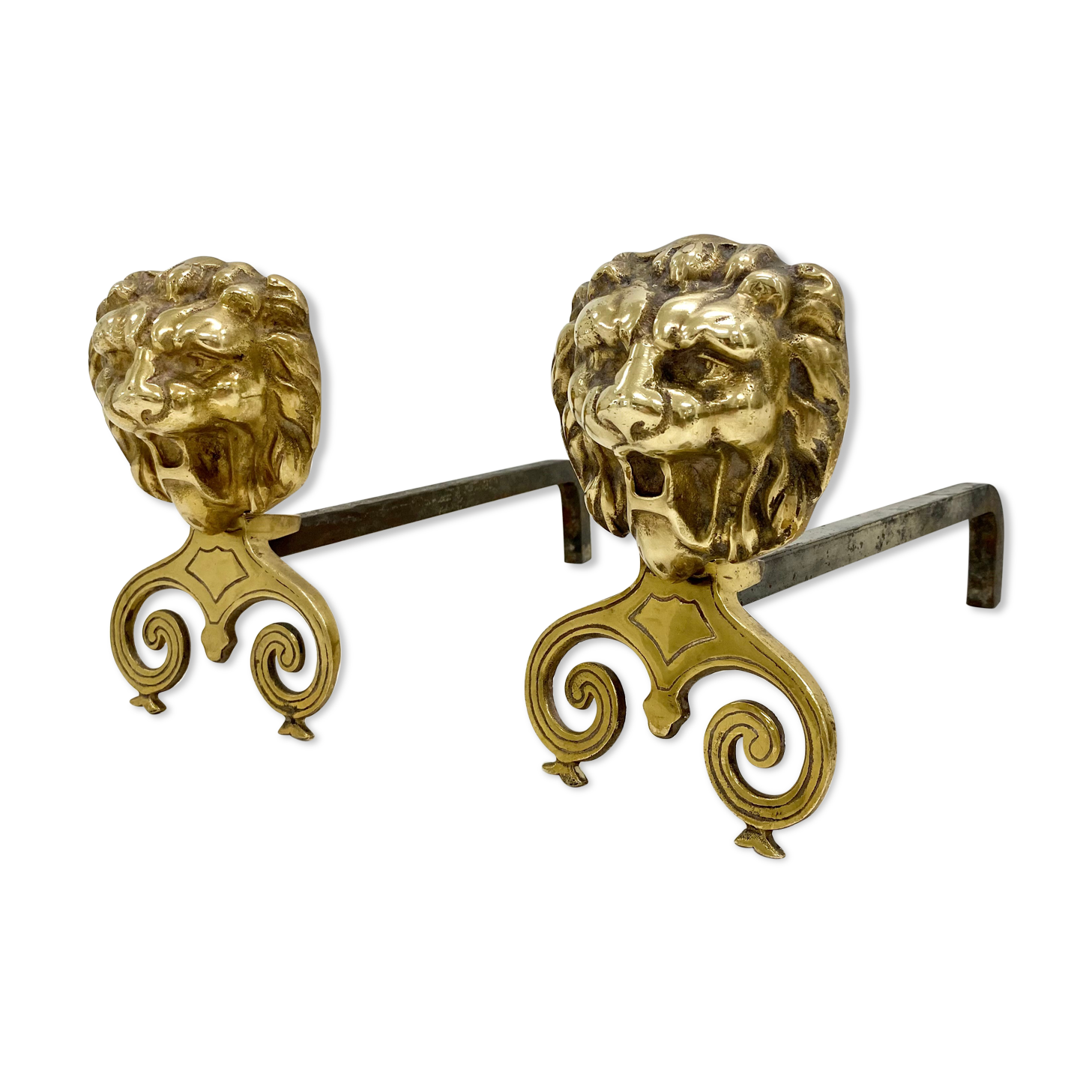 Pair of bronze channels