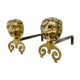 Pair of bronze channels