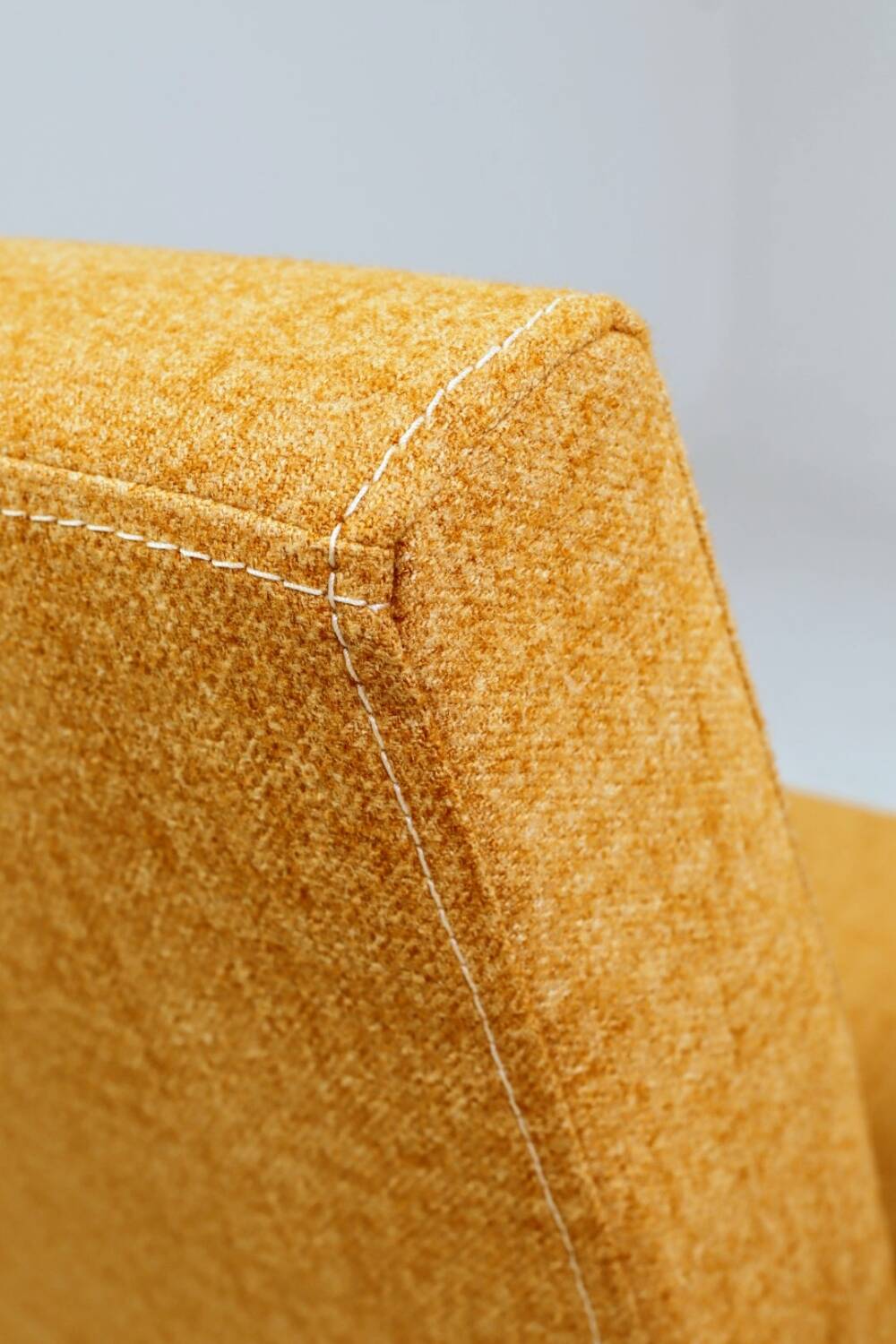 Vintage amber armchair Hermes designed by H. Lis